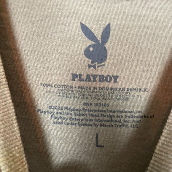 Playboy Brand Promo T-shirt size Large - Picture 2 of 4